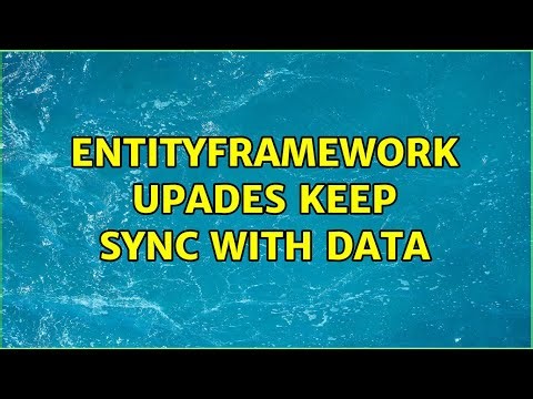 EntityFramework upades keep sync with data