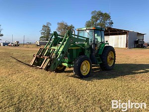 2001 John Deere 7510 MFWD Tractor W/740 Loader | Agriculture