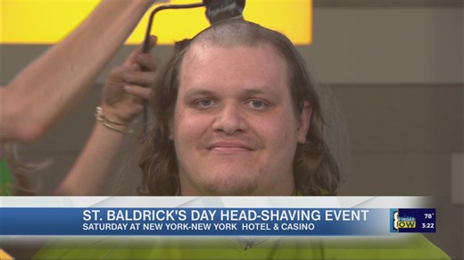 St. Baldrick’s Day Head-Shaving event at New York-New York Hotel & Casino