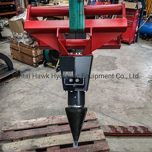 [Hot Item] Hydraulic Screw Wood Drill Bit Cone Log Splitter