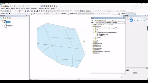 在ArcGIS中，如何寻找图斑之间的细小缝隙？