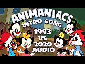 Animaniacs intro but the audios are swapped. 1993 vs 2020