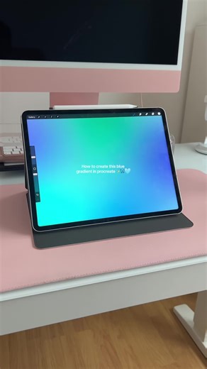 Create Blue Gradient in Procreate: Easy Tutorial