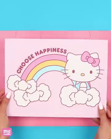 Learn how to make this supercute DIY Hello Kitty puzzle on the #HelloKittyandFriends YouTube channel 🧩🎀 Watch now: https://bit.ly/49RGTQl | Sanrio