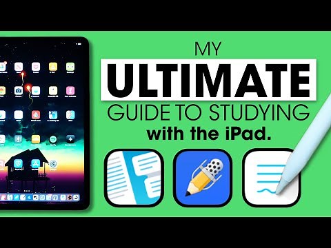 My Ultimate Guide to Studying with the iPad | Using Notability, Goodnotes, & Liquidtext! | 2021