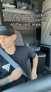 I didn’t have utensils 🥲 #trucking #cdl | Trucker Pax