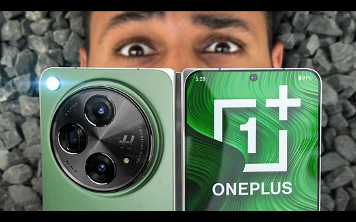 【4K】一加 OnePlus Open 折叠屏手机详细评测：目前最好的折叠屏 | 作者：Mrwhosetheboss | 机翻中文