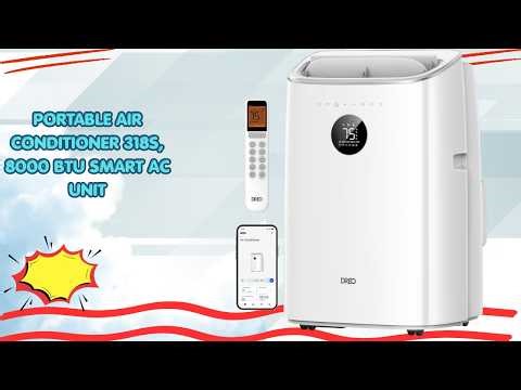 Stay Cool Anywhere — DREO Portable Air Conditioner 318S Portable AC — Review