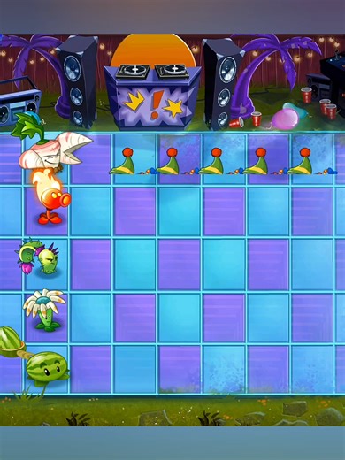 PvZ2 Five Random Plants vs. Five Zombies Challenge