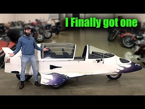 Will it Run and Drive 400 Miles Home? Rare Futuristic motorcycle