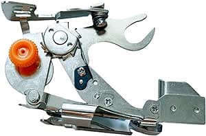 Madam Sew Ruffler Presser Foot | Universal Attachment for Sewing Machines | Space Pleats and Gathers Light to Medium Fabrics | Sewing Accessory