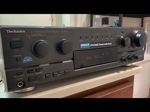 Technics SA-AX530 5.1 Channel Surround Sound AV Home Theater Stereo Receiver