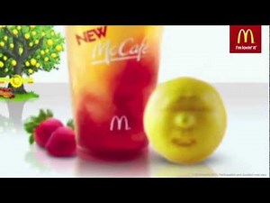 Steve Schirripa as the lemon in the McCafe McDonalds Ads
