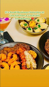 It’s Small Business Saturday support Linq Kitchen and Cocktails Owned and Operated by Mrs. Enjoli & Mr. Sanchez Dodson 💐💪🏾 *Linq Kitchen & Cocktails Stockbridge is the Dining and Entertainment experience you’ve been waiting for! The Linq experience rolls on until 1am tonight! 🔥 *Menu Highlights* - Chef-driven cuisine, cooked fresh to order - Mouth-watering dishes: - Fish & Grits - French Toast - Deviled Eggs Bacon Flakes - Chicken & Waffles - Steak *Signature Drinks* Located at 910 Eagles La