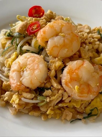 【泰式Pad Thai炒河粉】新手也能一鍋炒出酸甜香！🍜🇹🇭#PadThai #泰式炒河粉 #國民美食 #EasyCooking #shorts