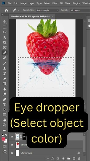 Photoshop Tips - 7 How to create and blend splash in photoshop #editing #hacks #photoshop