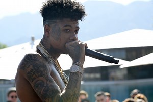 Blueface Brings His Kid On Stage During Recent Performance