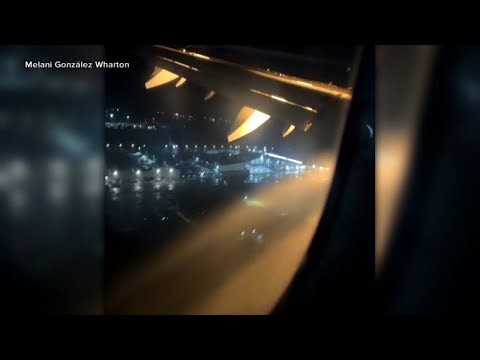 Video shows midair scare of Frontier Airlines jet hard landing