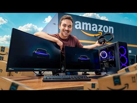 Construire le SETUP GAMING le plus VENDU sur AMAZON ! (avec PC Gamer)