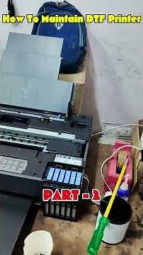 Stop DTF Printer Failures Now – How To Maintain DTF Printers Part-2 #priomiaventures #bestquality