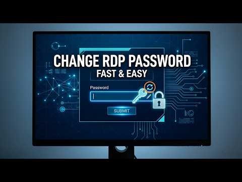 How to Change Password in Remote Desktop Session (RDP)