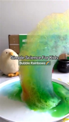 Simple Science - Bubble Rainbow