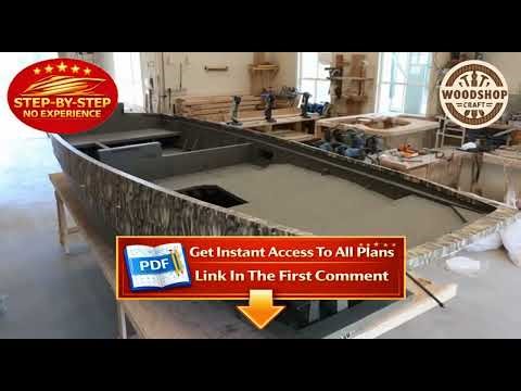 Build a Lightweight DIY Mud Boat from Scratch for Hunting | Simple Plans