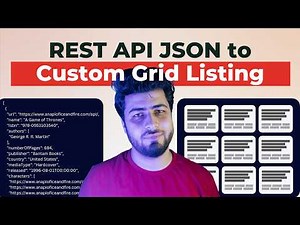 Create a Grid Listing from REST API JSON Data with JetEngine