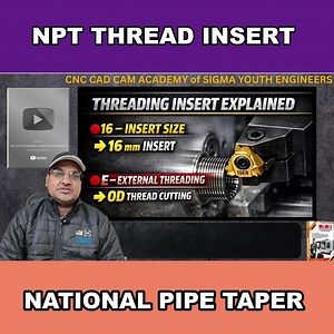29K views · 409 reactions | NPT THREAD INSERT- NATIONAL PIPE TAPER THREAD - 16ERNPT | Vipin Kumar Yadav | Facebook