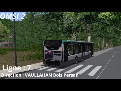 [OMSI 2] Grand Paris Moulon | Ligne 7 → VAUHALLAN | Iveco Urbanway 12 Voith.