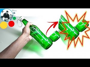 how to stick glass bottles together | BEER BOTTLE | Glass bottle | vine bottle glue