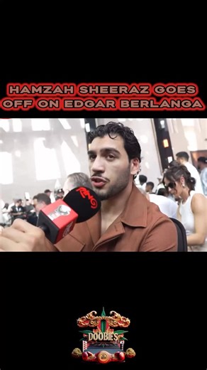 🔥 HAMZAH SHEERAZ GOES OFF ON EDGAR BERLANGA AFTER KO WIN 🔥 At yesterday’s Boxraw sparring session, Sheeraz spoke to Ring Magazine about Berlanga’s post-fight behavior: “If he would’ve just took his loss like a man 🧍‍♂️ and said ‘Hamzah was the better man’ — respect to him in the future 🙏. He would’ve gained more fans 👥. He did all that sh*t talking 🗣️ — respect to him, he sold the fight 💰, made it bigger for me 📈, and made the knockout more sweet 🍬.” When asked if Berlanga’s denial was 