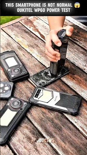 This Smartphone Is NOT Normal 😱 | Oukitel WP60 Power Test #smartphone #shorts #oukitel #power #test