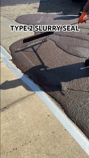 Resurfacing Parking Lot with Type 2 Slurry Seal #sealcoating #slurryseal #asphalt #paving
