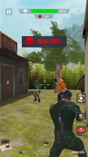 Precision Fire Stopping the Active Shooter #gaming #shorts