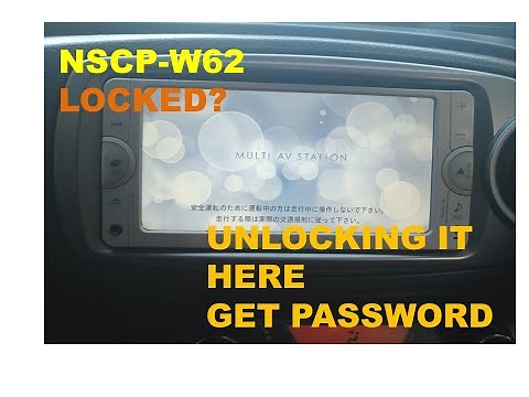 NSCP W62 Unlocking using ERC code and Password