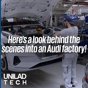 Behind the scenes look into how Audi UK manufacture their £71,500 e-tron 😲👏 | UNILAD Tech