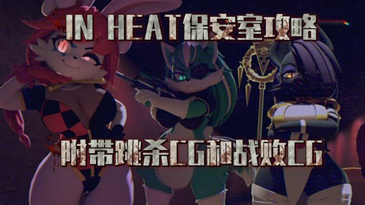 【IN HEAT】保安室所有角色进攻和防御方式攻略（内含战败跳杀cg）
