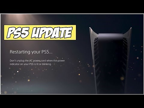 Playstation 5 First System Software Update Information (How To Update Your PS5 Tutorial)