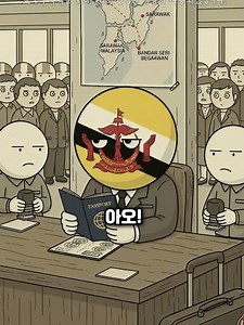 브루나이 템부롱 대교: 공중의 예술