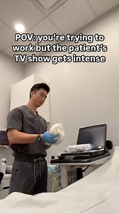 41K views · 8.1K reactions | It’s hard to focus when the patient’s TV show is intense 藍 #doctor #medical #healthcare #medicine #instagram #insta #reels #student #healthcare #resident #medicalhumor #medicalcomedy #medstudent #motivation #quote #anxiety #breathe #mental #health #negative #negativity #positive #positivity #relationship #school #student #medstudent #doctor #patient #school #residency #resident | Doctor Chris | Facebook