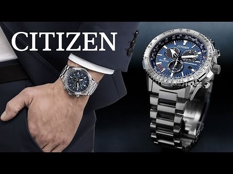 Citizen CB5000-50L 4-Zones radio controlled Eco Drive Chronograph