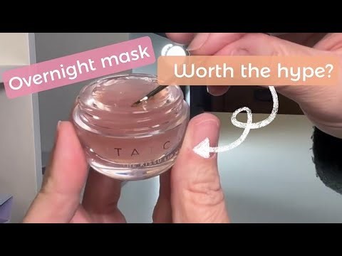 Tatcha Kissu Lip Mask Review | Overnight Lip Care Treatment