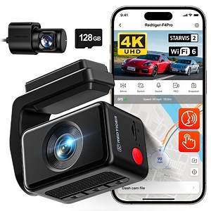 [Hot Item] Redtiger F4 Pro Dealer Voice Control Car Driving Dash Cam Dashcam Video Recorder