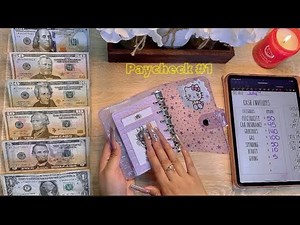 July 2022 | Cash Envelope Stuffing | Pinkxbudgetz