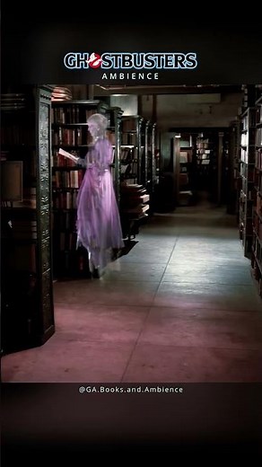 Ghostbuster New York Public Library Ambience with Page turning and Book Sounds and Calm Spooky Music