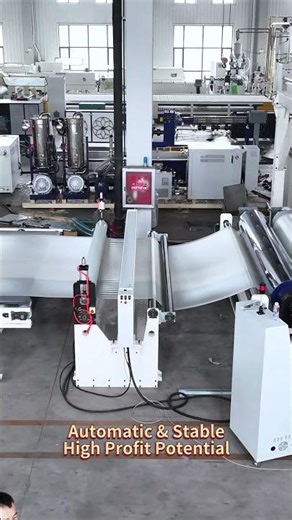 PVB / SGP glass interlayer film production line for laminated glass in action