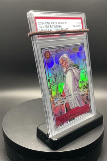 One Piece Card Super Parallel Rayleigh