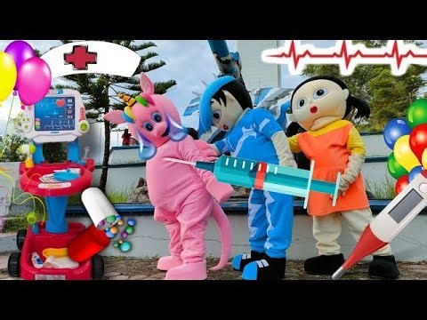 Funny clown drama, Unicorn Wants Jumbo Boba Doll, Boba Doll