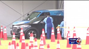 Rapid COVID-19 testing site opens at Holiday Park in Fort Lauderdale - WSVN 7News | Miami News, Weather, Sports | Fort Lauderdale